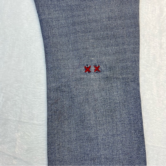 Cult of Individuality Rocked Slim Patches Jeans 38x33 - Picture 7 of 13